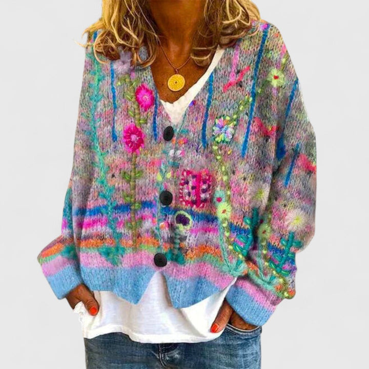 Coralia - Cardigan décontracté et élégant