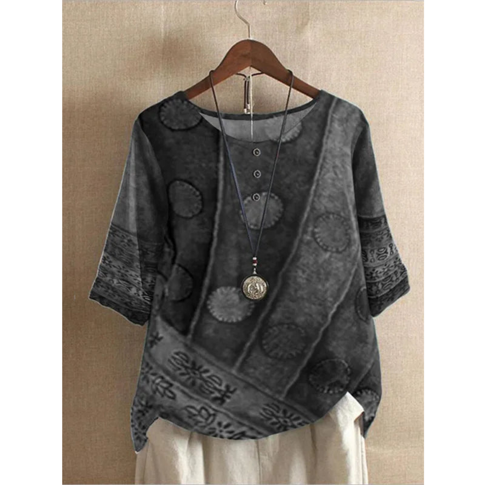 Taelyn - Blouse bohème chic et décontractée