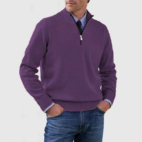 Delvian - Pull décontracté élégant