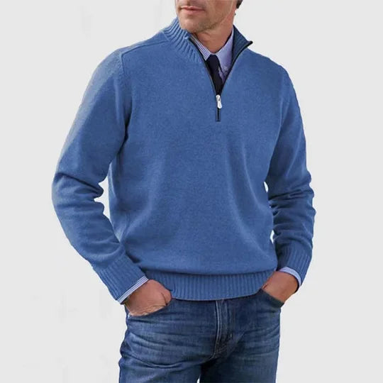 Delvian - Pull décontracté élégant