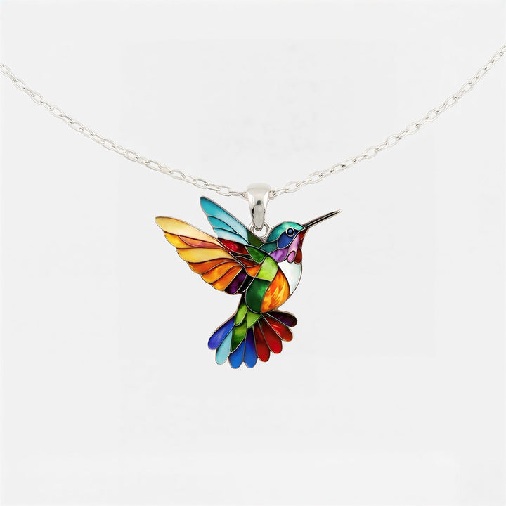 Clarissa - Collier pendentif Hummingbird Glow