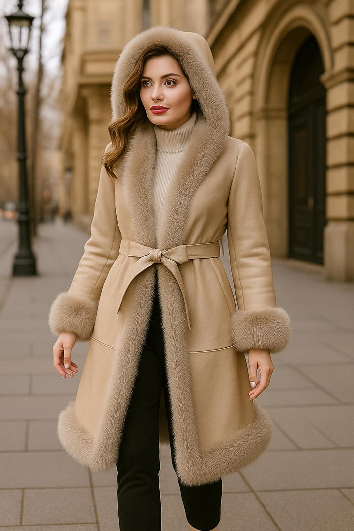 Quinara - Manteau élégant et décontracté à capuche