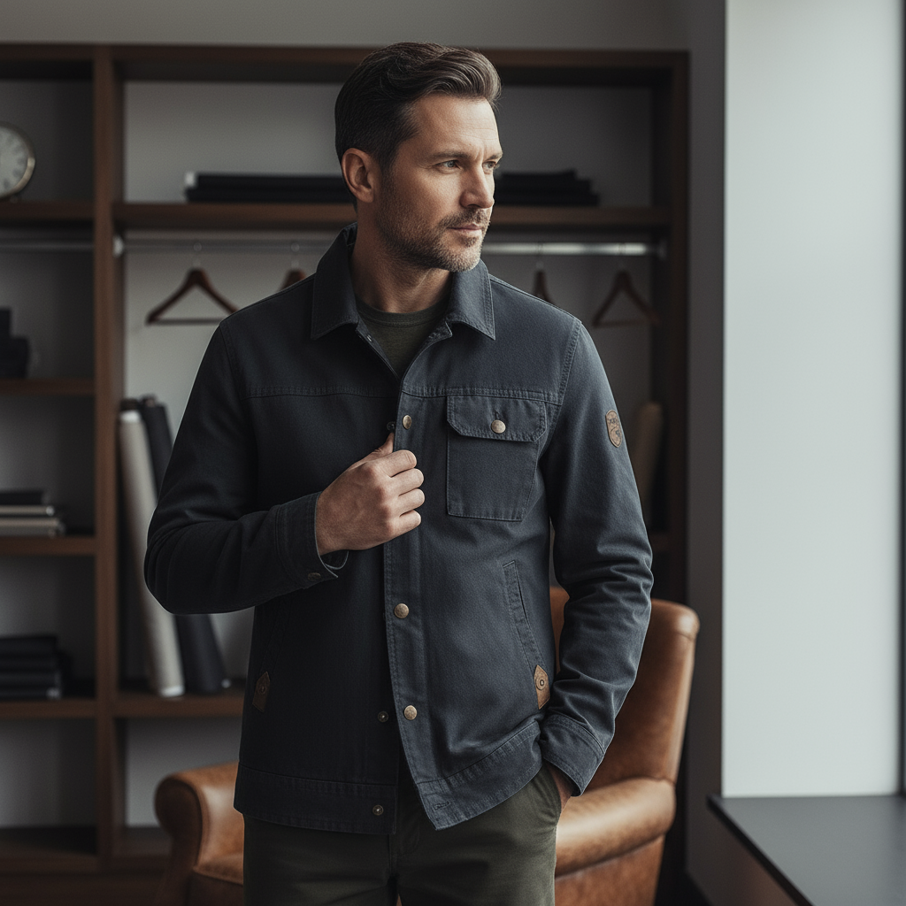 Carvin - Manteau décontracté élégant