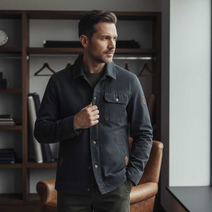 Carvin - Manteau décontracté élégant